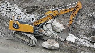 LIEBHERR R 945 G8 VA ( the wall )  / CAT 336E / CAT 336 NG / CAT 730 / CAT 323 NG / [ 3:3 ]