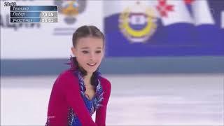 【フィギュアスケート】アンナ・シェルバコワ　ロシア選手権 2019　FS 155.69【Anna Shcherbakova】