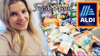 ALDI FOOD HAUL | WEEKLY FOOD / GROCERY SHOP ON A BUDGET | ALDI UK | MAY 2021