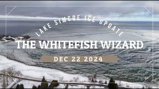 LAKE SIMCOE FROZEN!?  Jacksons point Ice update DEC 22 2025