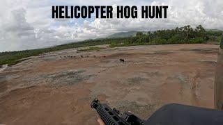 HUNTING HOGS BY HELICOPTER - AUSTRALIA - IMPACT TRAINING