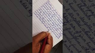 English handwriting with fountain pen ll cursive handwriting