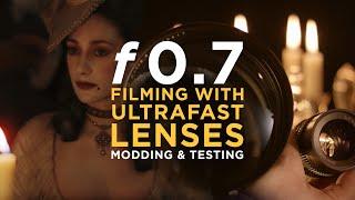 f0.7 – Ultrafast Lenses – Legends, budget options, modding, and testing – Epic Episode #13