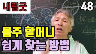 몸주할머니 (쉽게 찾는 방법) 무당의 몸주 (대신) 주장 할머니 (일상생활을 할 때 자주 느껴지는 할머니)