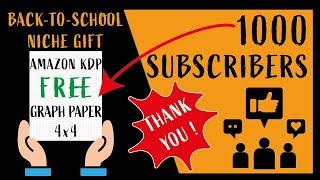 FREE Evergreen KDP Low Content Book Niche Interior - Math Book for Back-to-School 2022 [ 1000 Subs ]