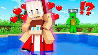 Why is JJ TRYING to Get RID OF JJ GIRL in Minecraft Challenge - Maizen