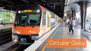 Sydney Trains Vlog 1515: Circular Quay With a Variety of Trains