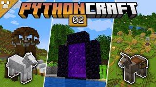 EPIC DISCOVERIES! | Pythoncraft (Minecraft Survival Let's Play) | Episode 2