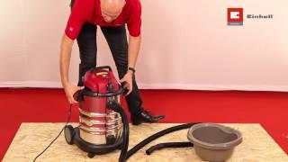 L'aspirateur eau et poussières Einhell