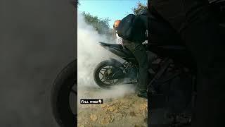 NS 200 Burnout #shorts #short #viral #youtubeshorts #bike #video #shortvideo #viralvideo #burnout