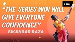 Sikandar Raza speaks after T20I series win over Ireland