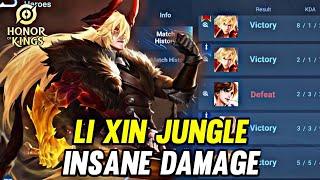 Honor Of Kings (Li Xin) Li Xin jungle Insane Damage