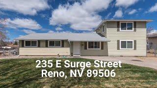 235 E Surge St. Reno, NV 89506 | Nevada Homes for Sale