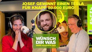 Wahnsinns-Gewinn bei FFH Wünsch dir was! Ein Tesla im Wert von 50.000