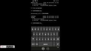 Hands on with MS DOS Mobile