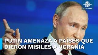 Conflicto en Ucrania adquiere aspectos de "carácter mundial", advierte Putin