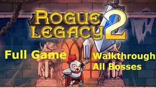 Rogue Legacy 2 Full Game Walkthrough , Longplay Playthrough All Bosses + Ending ,,My Speedrun''