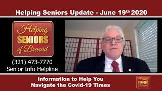 Helping Seniors Update - June 19th 2020