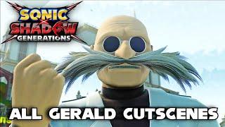 Sonic X Shadow Generations - All Professor Gerald Robotnik cutscenes