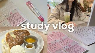 study vlog (final exams week) ️ ipad notes, trying to romanticise studying & too many flashcards!