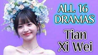 [Drama List] Tian Xiwei - All 16 dramas | 田曦薇 | CDW