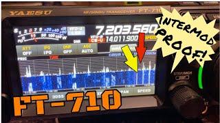 YAESU FT-710 receiver surprised me in the contest!