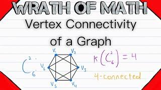 Vertex Connectivity of a Graph | Connectivity, K-connected Graphs, Graph Theory