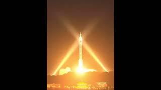 Dragon slays into space rocket!  Laser show in China. #shorts #china #technology #travel #2022