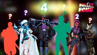 I ranked all 6 SNIPERS in Bullet Echo! 