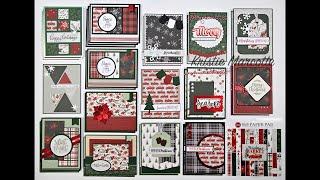 Carta Bella Christmas Market - 31 cards from one 6x6 paper pad