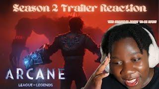 ARCANE Season 2 Trailer Reaction | ItsJustLizTV