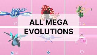 Every MEGA EVOLUTION In Pokémon GO!