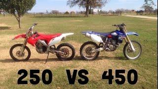 450cc Vs 250cc Dirt Bikes: What I Prefer And Why