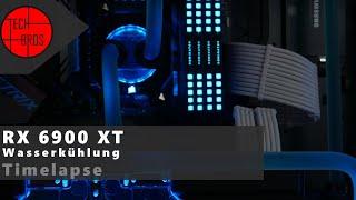 AMD RX 6900 XT unter Wasser gesetzt (Timelapse)