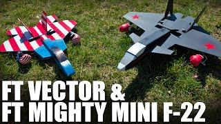 FT Vector & FT Mighty Mini F-22 | Flite Test