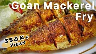 Goan Mackerel Fry | Easy Fried Bangda | Step-by-Step Cleaning