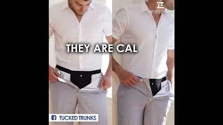 Underwear That Keeps Your Shirt Tucked In | Tucked Trunks Boxer Briefs