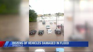 Dozens Of Vehicles Damaged in Flood in Springfield