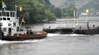 Schleppverband auf dem Rhein ( 4 )