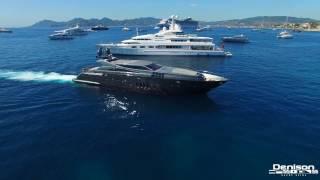 Leopard Yacht KOJI 34m In Cannes Superyacht Drone