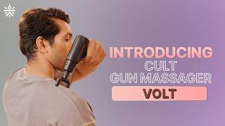 Cult Volt Gun Massager | Your Everyday Companion for Muscle Relief | @cult.official