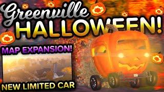 HALLOWEEN EVENT, MAP EXPANSION, LIMITED CAR + MORE! | Greenville Update ROBLOX