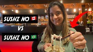 RODÍZIO DE SUSHI NO CANADÁ!!