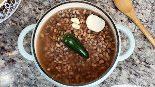 Pot Of Pinto Beans Recipe | Frijoles De La Olla Recipe