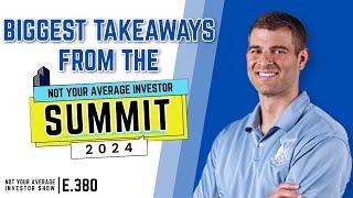 Biggest Takeaways From The Not Your Average Investor Summit Recapped LIVE