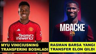 MYUDAN VINIGA SUPER TAKLIF , RASMAN BARSA YANGI TRANSFER ELON QILDI, AL NASRDAN BOMBA TRANSFER VA