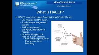 HACCP - An introduction to Hazard Analysis Critical Control Points