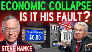 Americans are BROKE (Collapse Starts NOW) - President Reagan's Economics Advisor, Prof. Steve Hanke