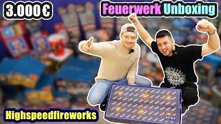 3.000 EURO FEUERWERK UNBOXING | MrPyroManager &  @Highspeedfireworks