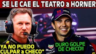 CHECO MUESTRA SU PODER ANTE HORNER!! "YA NADIE LE CREEE A HORNER" GP VEGAS 2024 NOTICIAS F1 HOY